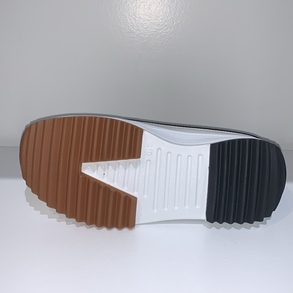 Rihineston Low Top Canvas Sneakers witEmbellishments and Platform Sole for Women - Picture 11 of 13